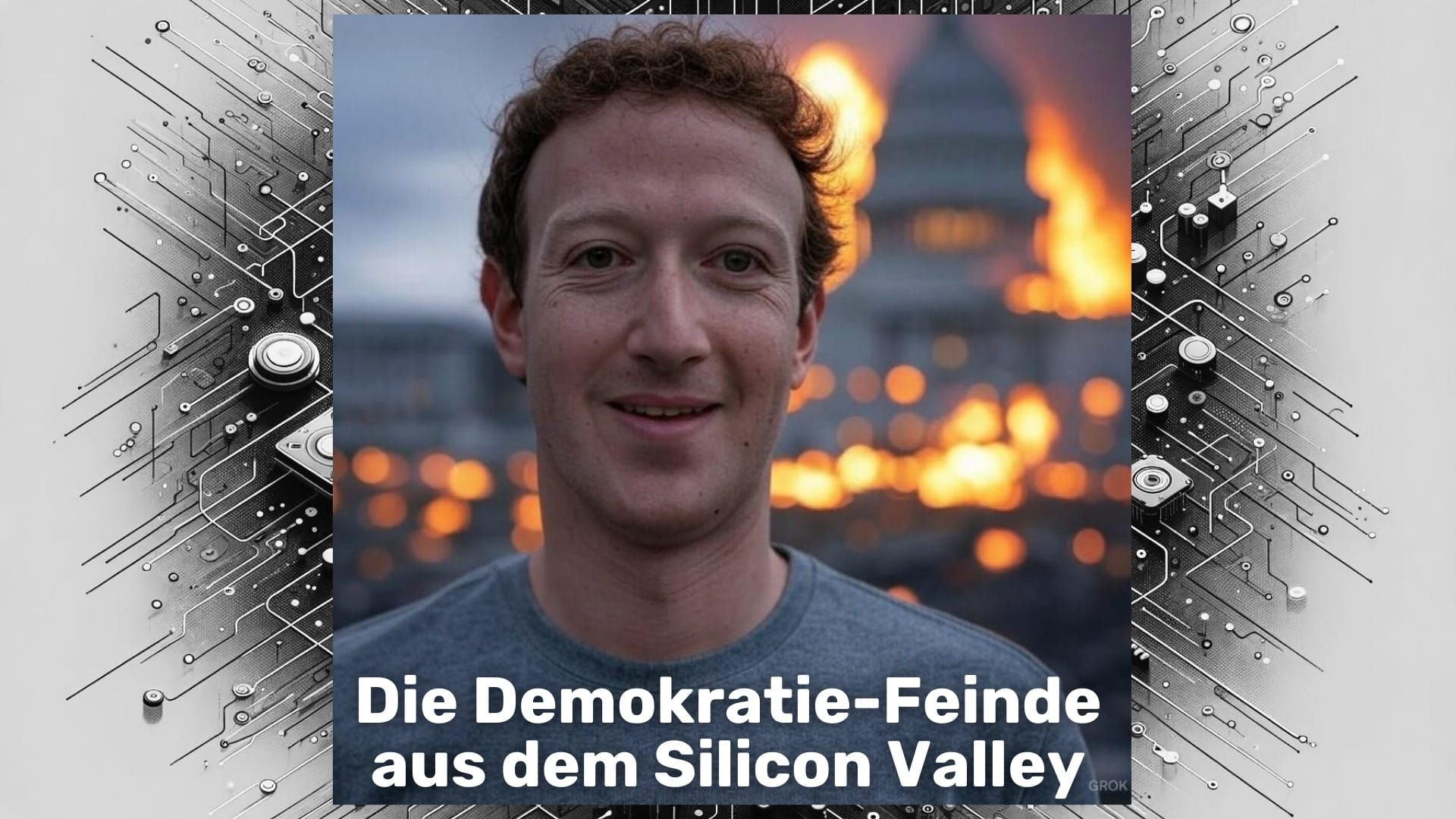 Die Demokratie Feinde aus dem Silicon Valley